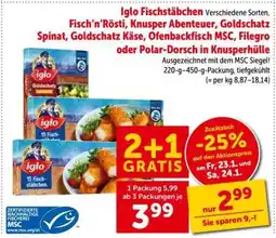 Interspar IGLO FISCHSTÄBCHEN Angebot