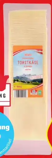 Hofer Milsani Toastkäse Scheiben Angebot