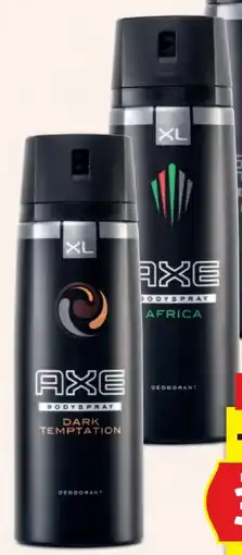 Hofer Axe Bodyspray Angebot