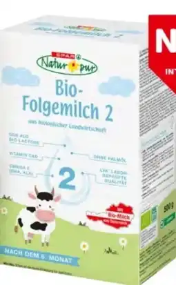 Interspar Spar Natur pur Bio-Folgemilch 2 Angebot