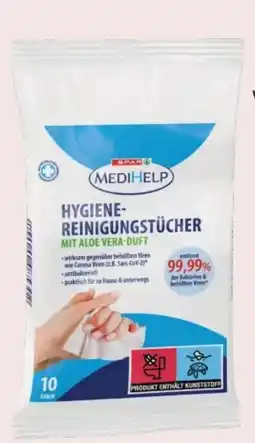 Interspar Spar MediHelp Hygiene-Reinigungstücher Angebot