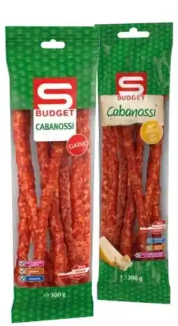Interspar S Budget Cabanossi Angebot