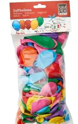 Interspar Simpex Basic Luftballons Angebot