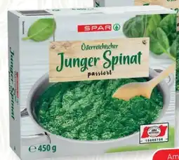 SPAR Gourmet Spar Junger Spinat Angebot