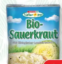 SPAR Gourmet Spar Natur pur Bio-Sauerkraut Angebot
