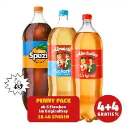 PENNY Almdudler od. Spezi div. Sorten Penny Angebot