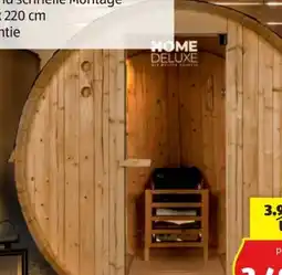 Hofer Home Deluxe Outdoor Saunafass Lahti XL Angebot