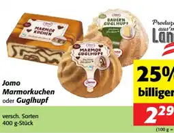 Nah&Frisch Jomo Marmorkuchen oder Guglhupf Angebot