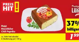 Nah&Frisch Rupp Rauchkäse Chili Paprika Angebot