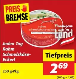 Nah&Frisch Jeden Tag Rahm Schmelzkäse Eckerl Angebot
