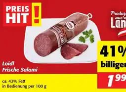Nah&Frisch Loidl Frische Salami Angebot