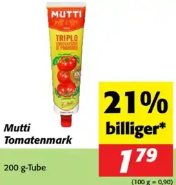 Nah&Frisch Mutti Tomatenmark Angebot