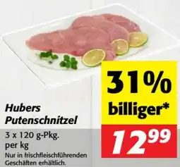 Nah&Frisch Hubers Putenschnitzel Angebot