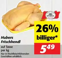 Nah&Frisch Hubers Frischhendl Angebot
