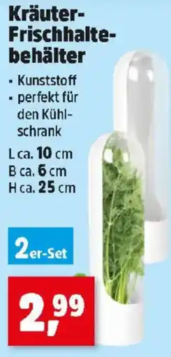 Thomas Philipps Kräuter- Frischhalte- behälter Angebot