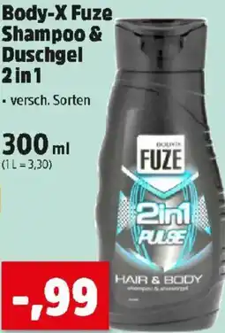 Thomas Philipps Body-X Fuze Shampoo & Duschgel 2in1 Angebot