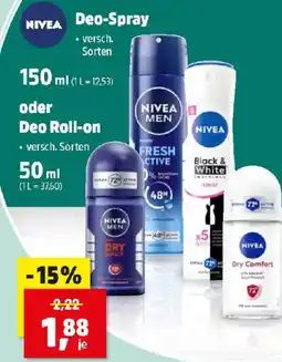 Thomas Philipps NIVEA Deo-Spray Angebot
