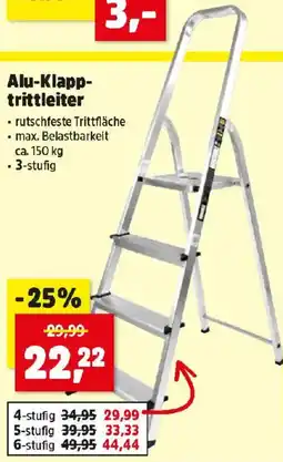Thomas Philipps Alu-Klapp- trittleiter Angebot