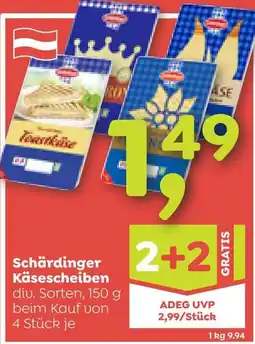 ADEG Schärdinger Käsescheiben Angebot