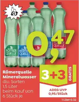 ADEG Römerquelle Mineralwasser Angebot