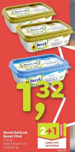 ADEG Becel Gold od. Becel Vital Angebot