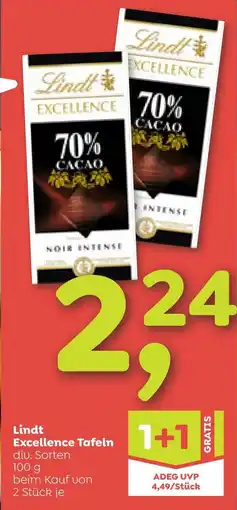 ADEG Lindt excellence Tafeln Angebot