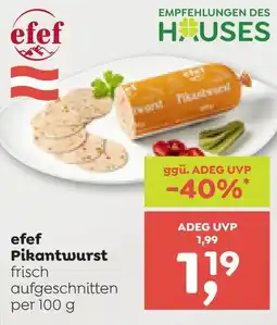 ADEG efef Pikantwurst Angebot