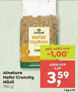ADEG Alnatura Hafer Crunchy Müsli Angebot