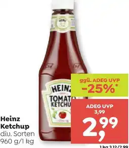 ADEG Heinz Ketchup Angebot