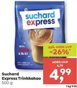 ADEG Suchard Express Trinkkakao Angebot