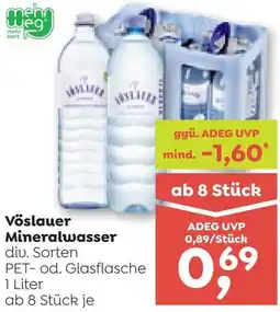 ADEG Vöslauer Mineralwasser Angebot