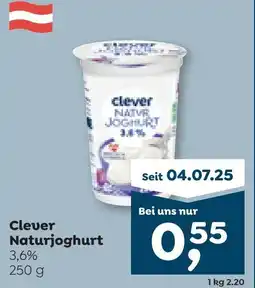ADEG Clever Naturjoghurt Angebot