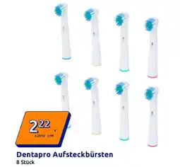 Action Dentapro Aufsteckbürsten Angebot