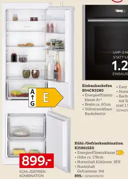 XXXLutz Kühl-/Gefrierkombination KI5861SEO Angebot