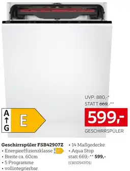 XXXLutz Geschirrspüler FSB42907Z Angebot