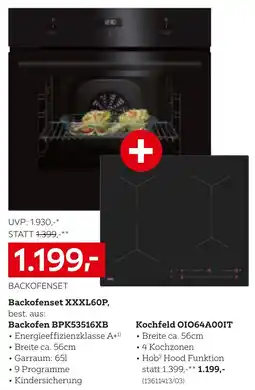 XXXLutz Backofen set XXXL60P Angebot