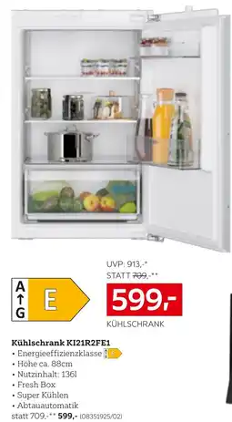 XXXLutz Kühlschrank KI21R2FE1 Angebot