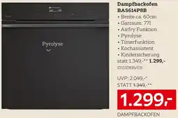 XXXLutz Dampfbackofen BAS614P8B Angebot