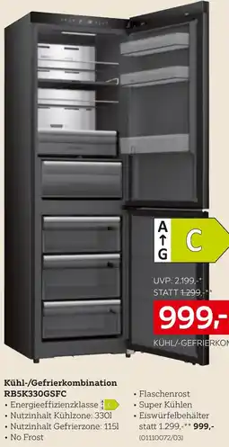 XXXLutz Kühl-/Gefrierkombination RB5K330GSFC Angebot