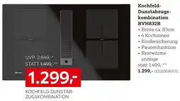 XXXLutz Kochfeld- Dunstabzugs- kombination BVH832B Angebot