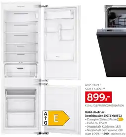 XXXLutz Kühl-/Gefrier- kombination KGITN18F22 Angebot