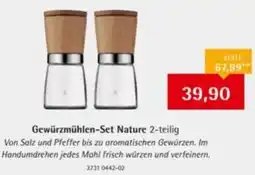 XXXLutz Gewürzmühlen-Set Nature Angebot