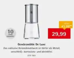 XXXLutz Gewürzmühle De Luxe Angebot