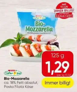 Spar BIO-MOZZARELLA Angebot