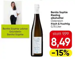 Spar Benita Sophie Riesling alkoholfrei Angebot