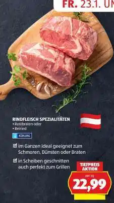 Hofer RINDFLEISCH SPEZIALITÄTEN Angebot