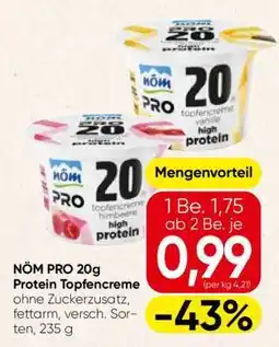 Spar NÖM PRO 20g Protein Topfencreme Angebot