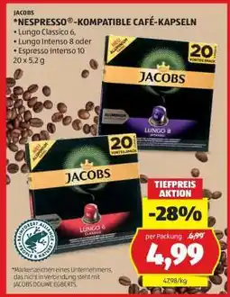 Hofer JACOBS *NESPRESSO -KOMPATIBLE CAFÉ-KAPSELN Angebot