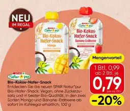Spar Bio-Kokos-Hafer-Snack Angebot