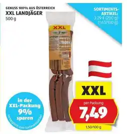 Hofer XXL LANDJÄGER Angebot